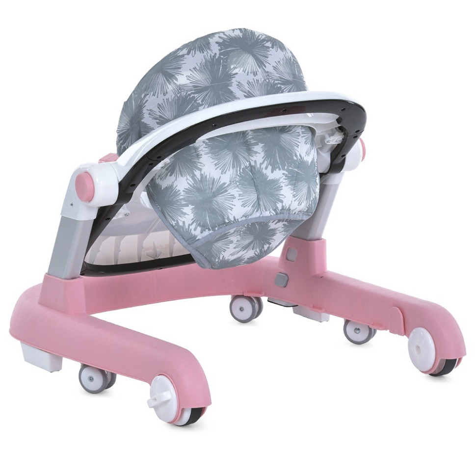 Ходунки детские MULTIWAY El Camino ME 1163 Pink, с погремушкой