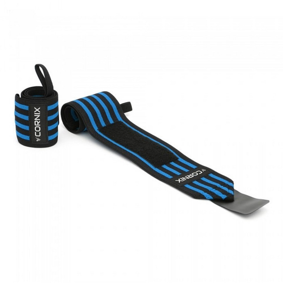 Бинти для зап'ясть Wrist Wraps Cornix XR-0193 Black/Blue