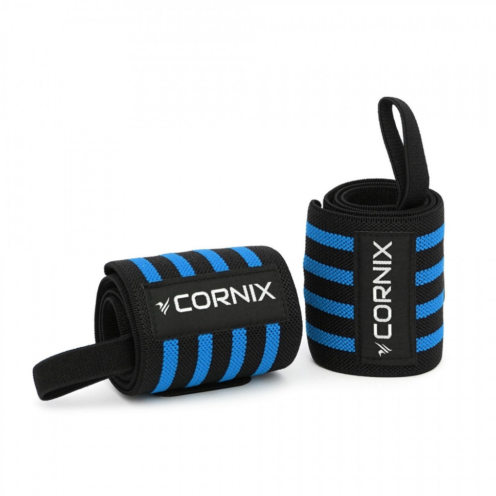 Бинти для зап'ясть Wrist Wraps Cornix XR-0193 Black/Blue