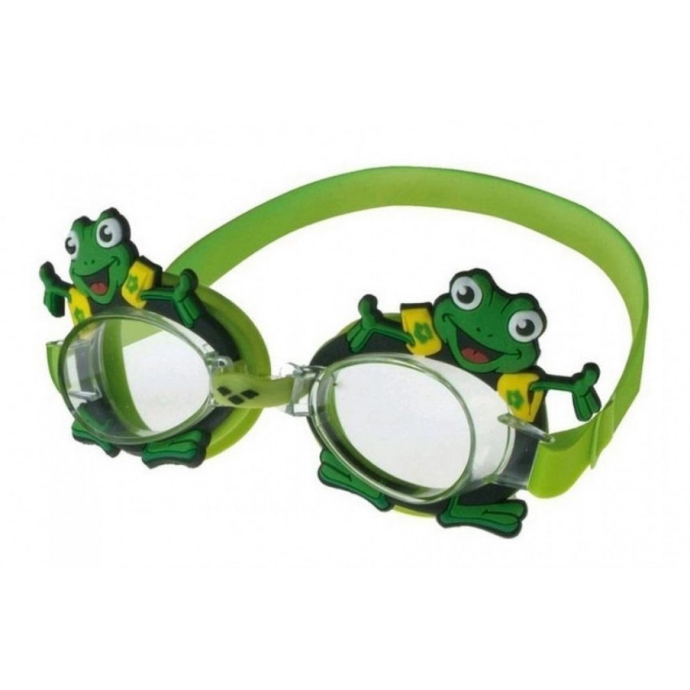 Окуляри для плавання BUBBLE ARENA WORLD Arena 92339-020-1 зелений, жабка, OSFM