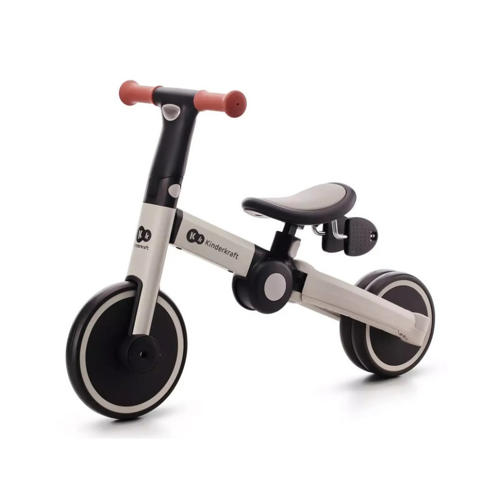 Триколісний велосипед 3 в 1 4TRIKE Kinderkraft KR4TRI22GRY0000 Silver Grey