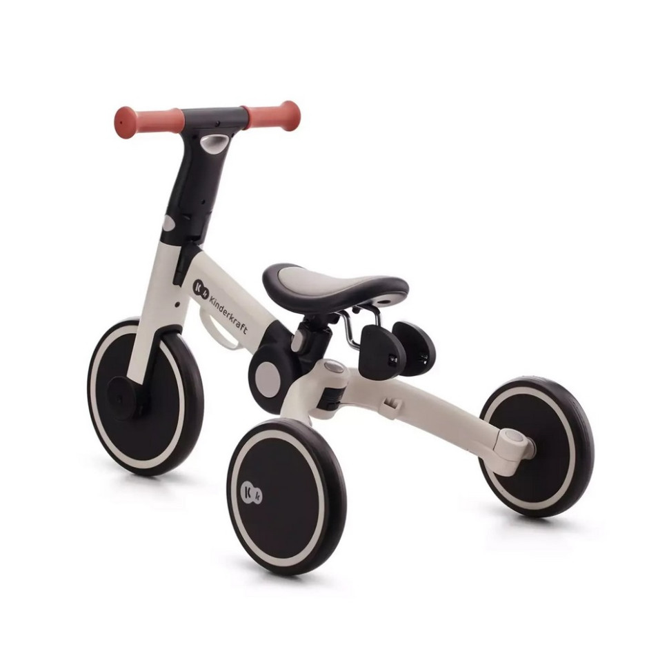 Триколісний велосипед 3 в 1 4TRIKE Kinderkraft KR4TRI22GRY0000 Silver Grey