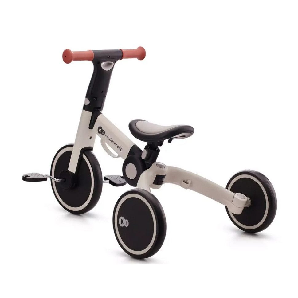 Триколісний велосипед 3 в 1 4TRIKE Kinderkraft KR4TRI22GRY0000 Silver Grey