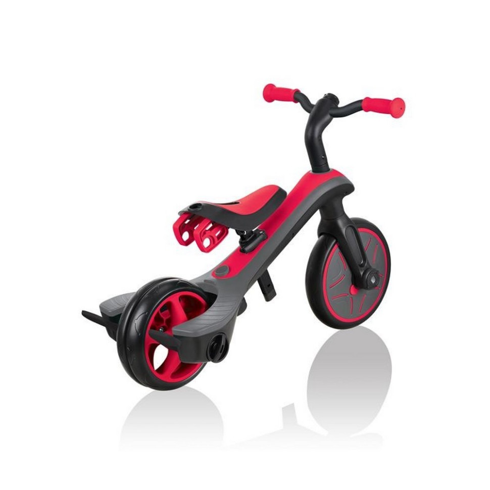 Велосипед детский трехколесный 4в1 EXPLORER TRIKE GLOBBER 632-102-3 красный