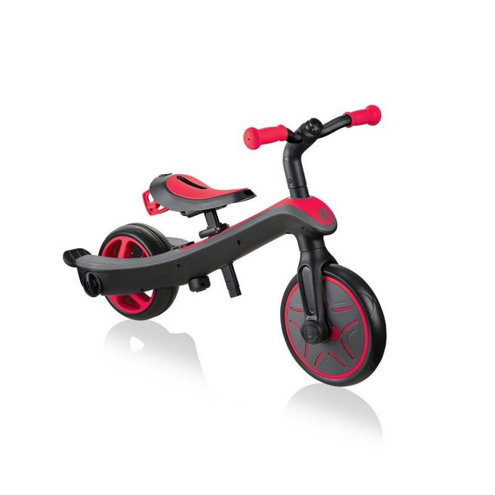 Велосипед детский трехколесный 4в1 EXPLORER TRIKE GLOBBER 632-102-3 красный