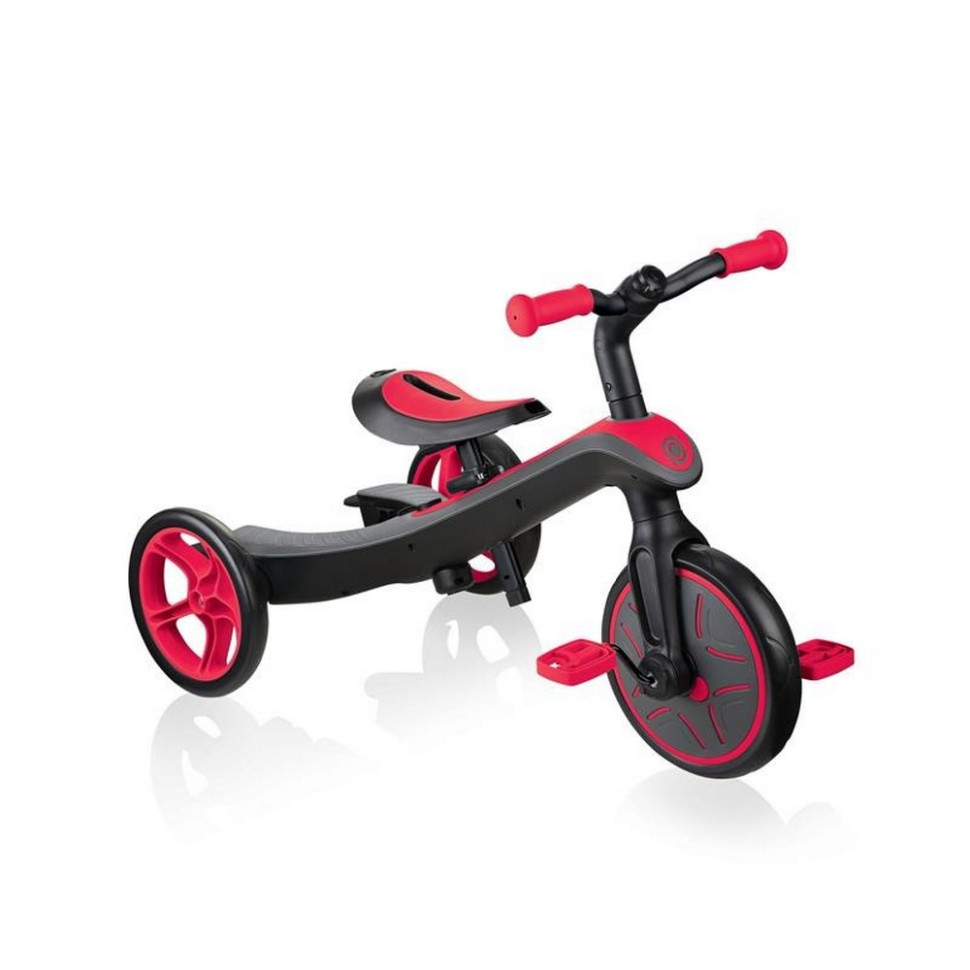 Велосипед детский трехколесный 4в1 EXPLORER TRIKE GLOBBER 632-102-3 красный