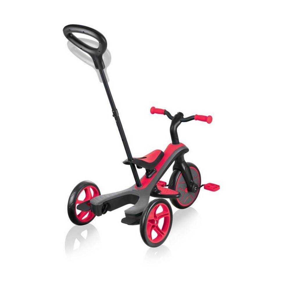 Велосипед детский трехколесный 4в1 EXPLORER TRIKE GLOBBER 632-102-3 красный