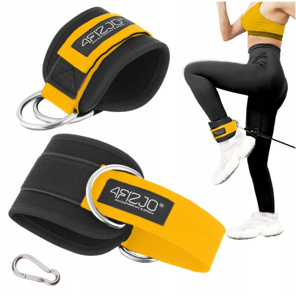 Манжети для тяги Ankle Strap 4FIZJO 4FJ0414, 2 шт.