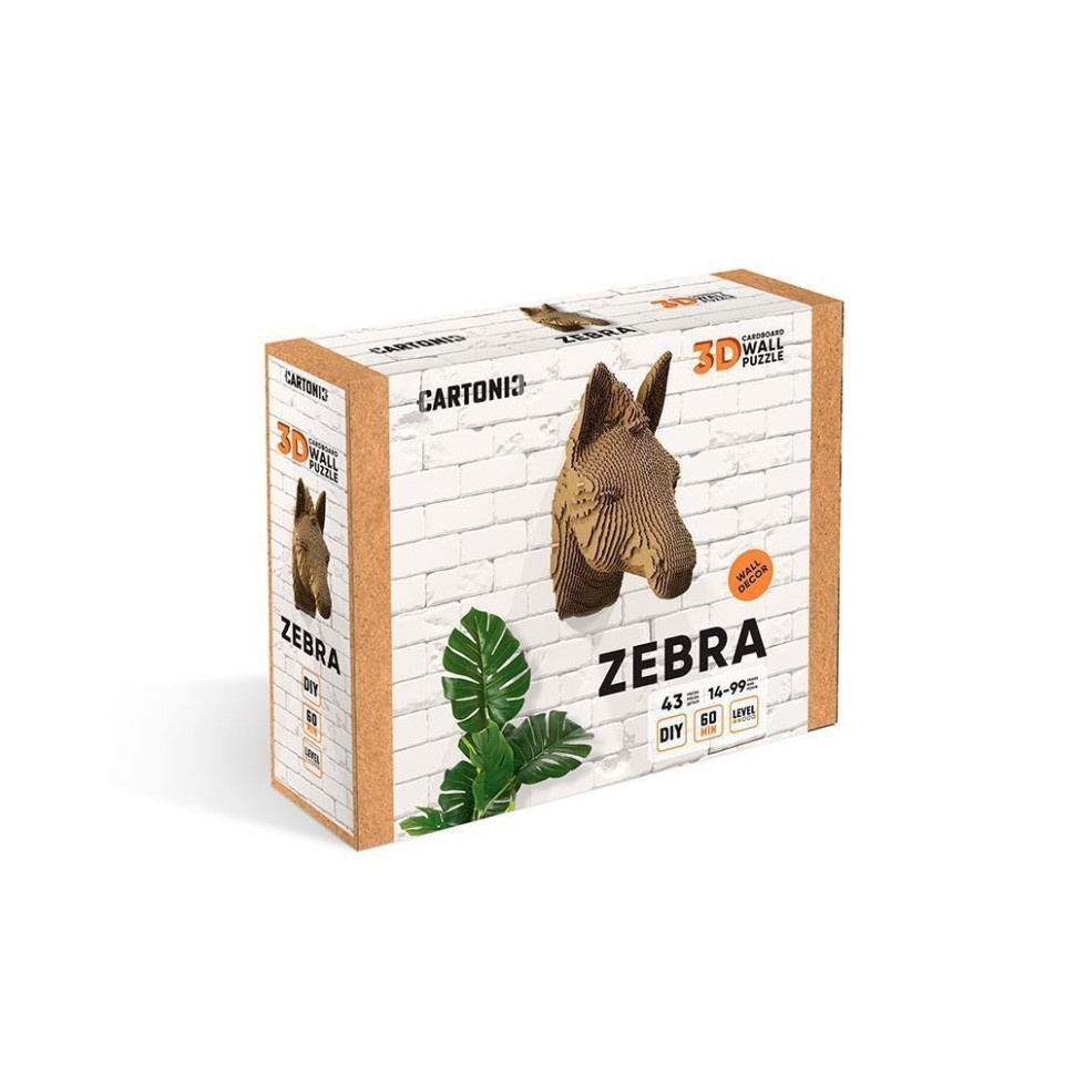 Картонний настінний конструктор 3D Puzzle 