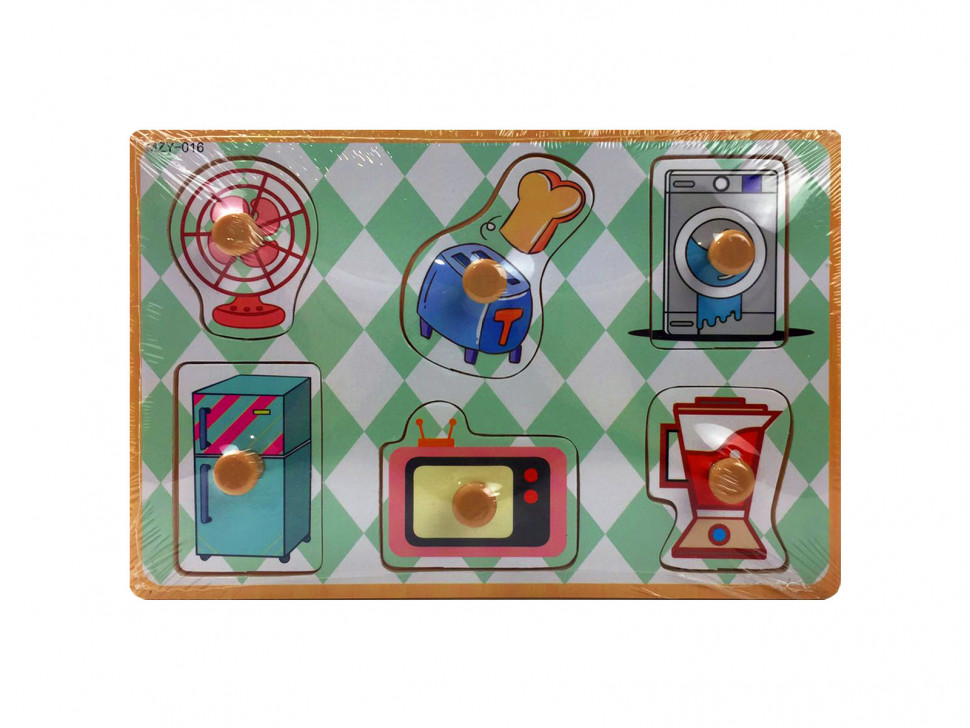 Деревянная игрушка Рамка-вкладыш MD 2384
