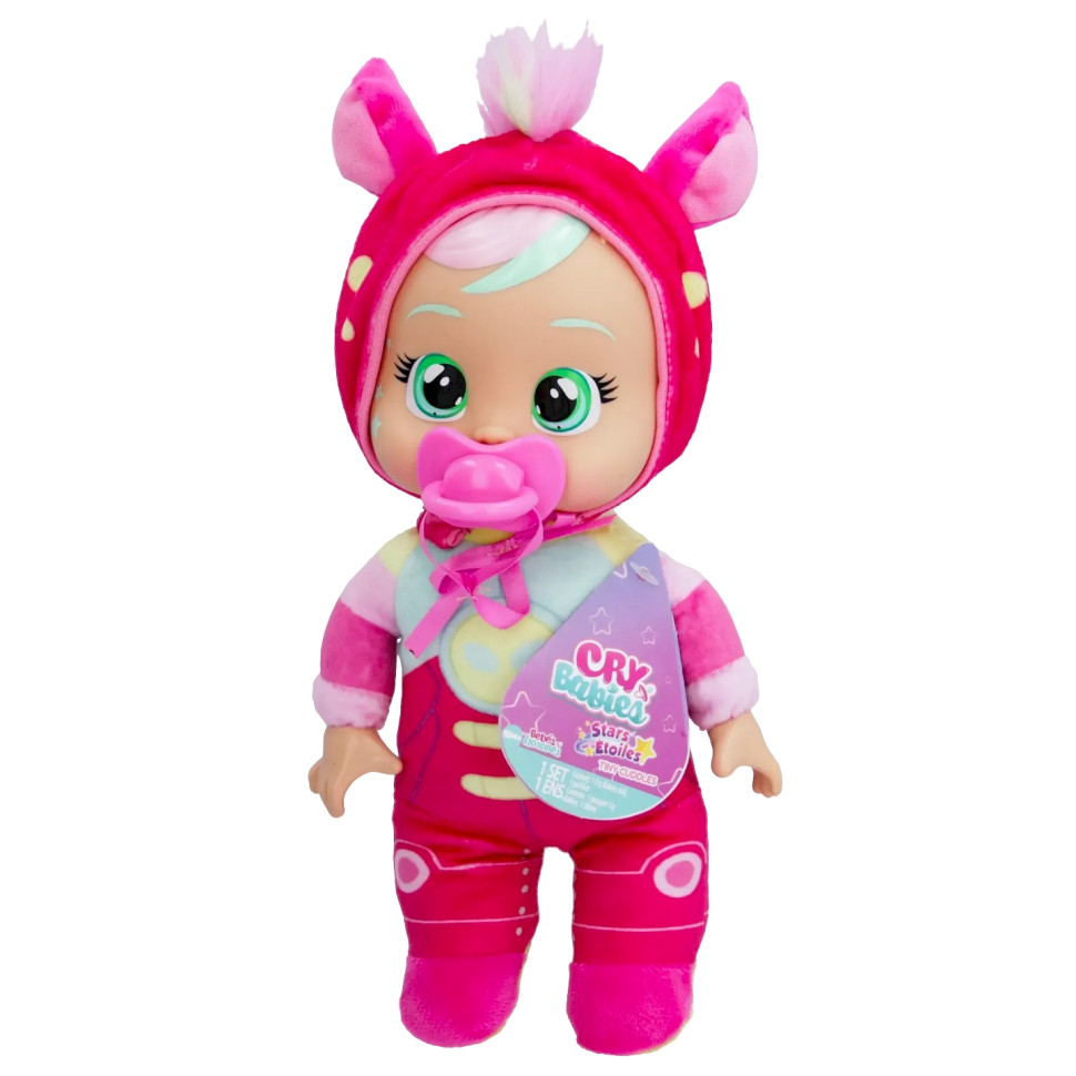 Дитяча лялька м'яконабивна Плакса Хана Cry Babies IMC 911543, 25 см, плаче
