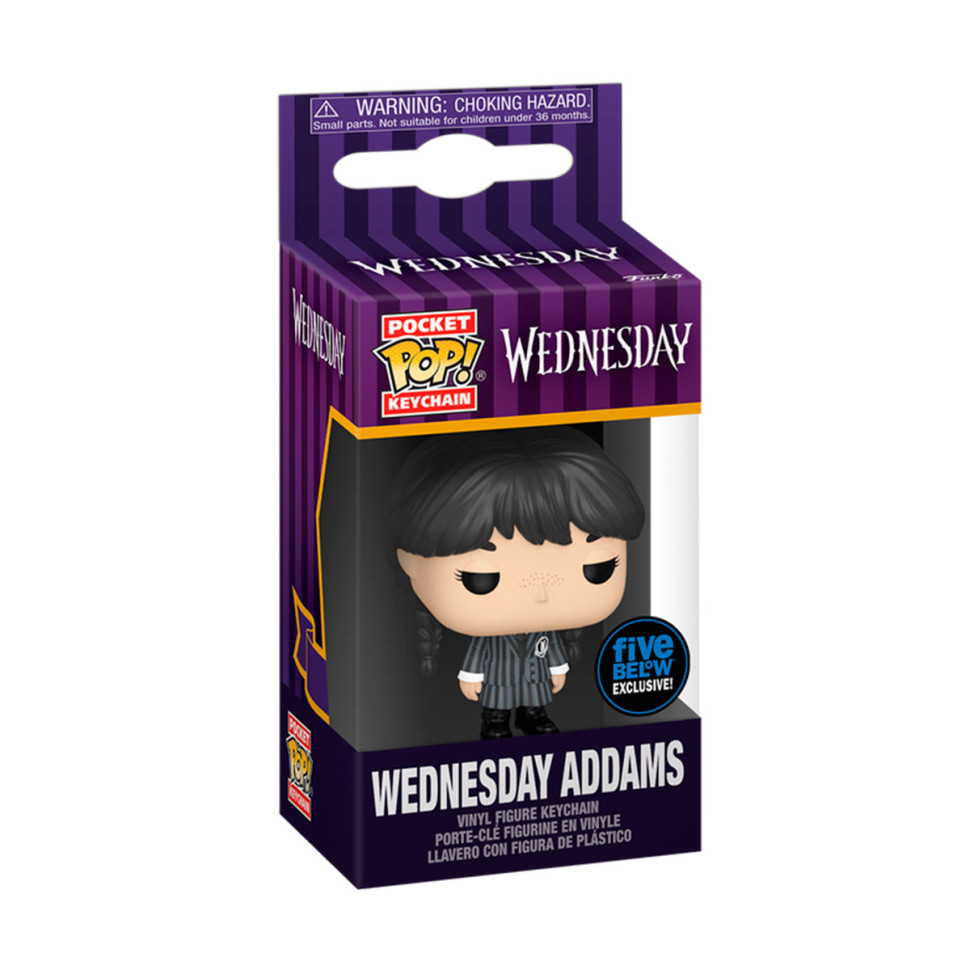 Игровая фигурка на клипсе Уэнздей Funko POP! 81863 серии Уэнздей, 3,8 см
