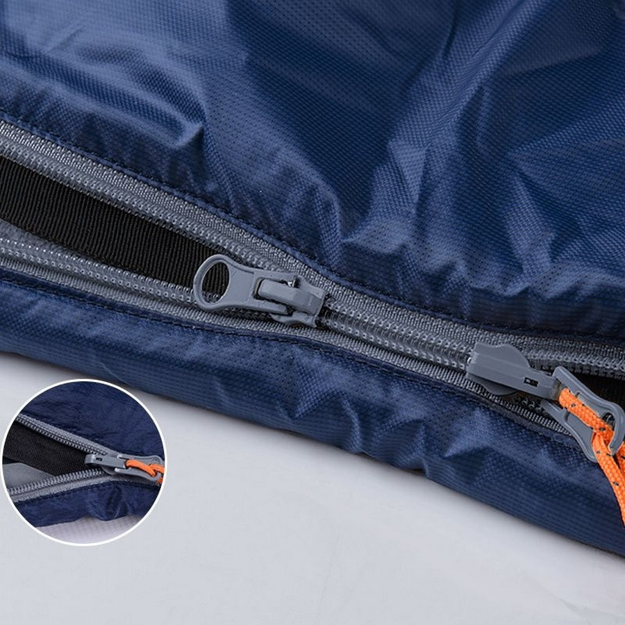 Сверхлегкий спальник LW180 NH21MSD04 Naturehike 6927595788172-L, левый, (15°C), p-p XL, темно-голубой