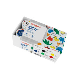 Акриловая текстильная краска Набор 5201 Brushme AP5201, 12 цветов