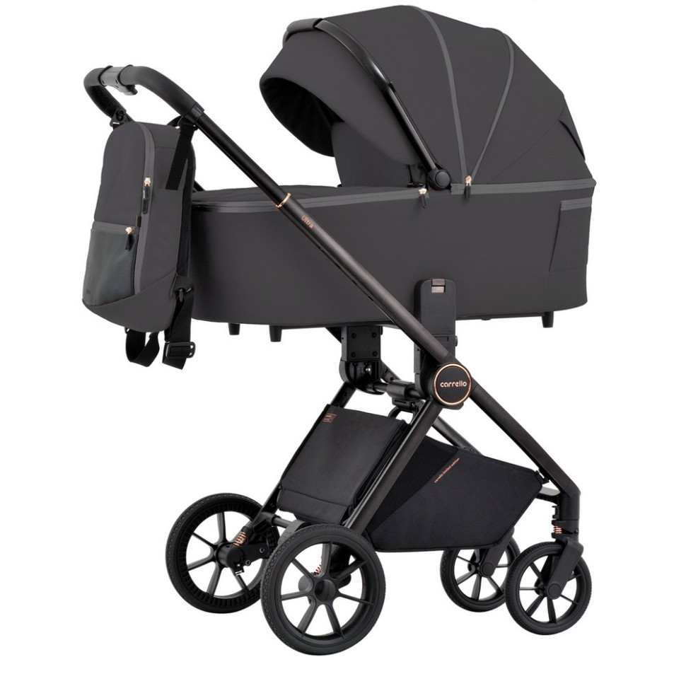 Коляска универсальная 2 в 1 Ultra CARRELLO CRL-6525 Sonic Grey 2024 