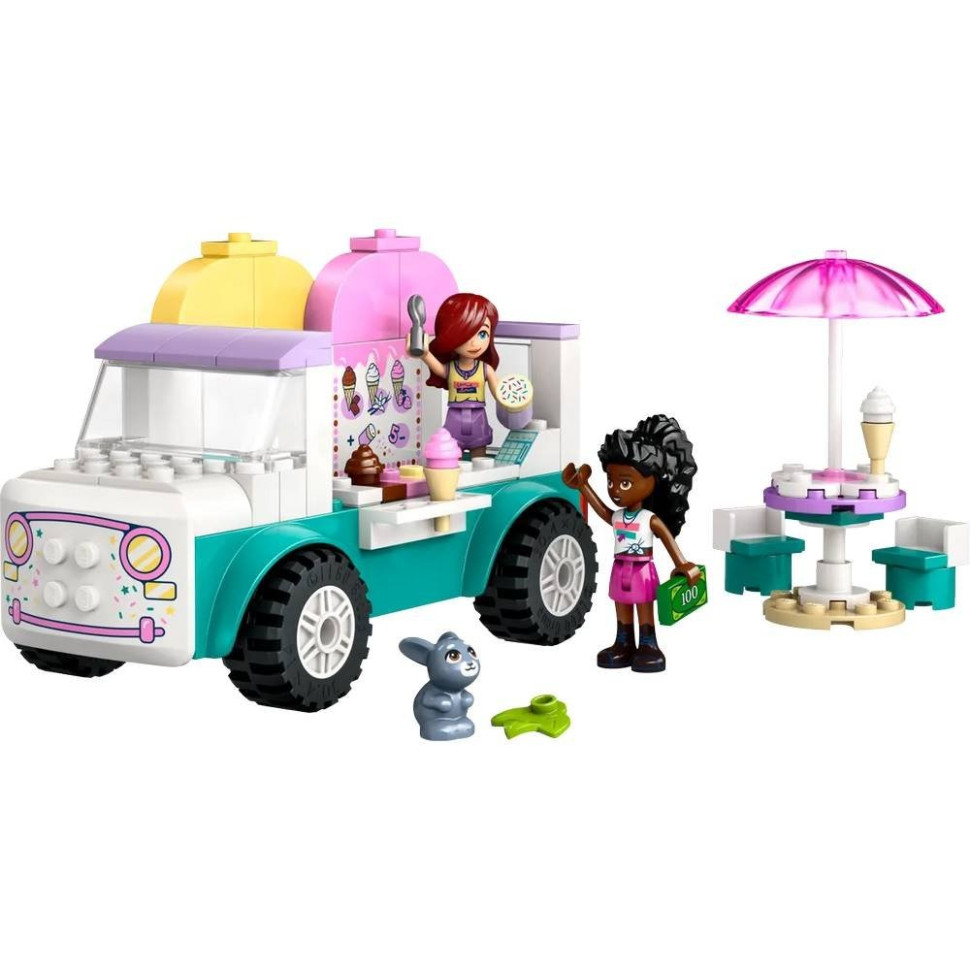 Конструктор Хартлейк-Сіті. Фургон із морозивом LEGO 42644, 92 деталі