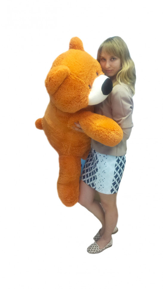 Мягкая игрушка Alina Toys мишка Бублик 110 см медовый 5784689ALN