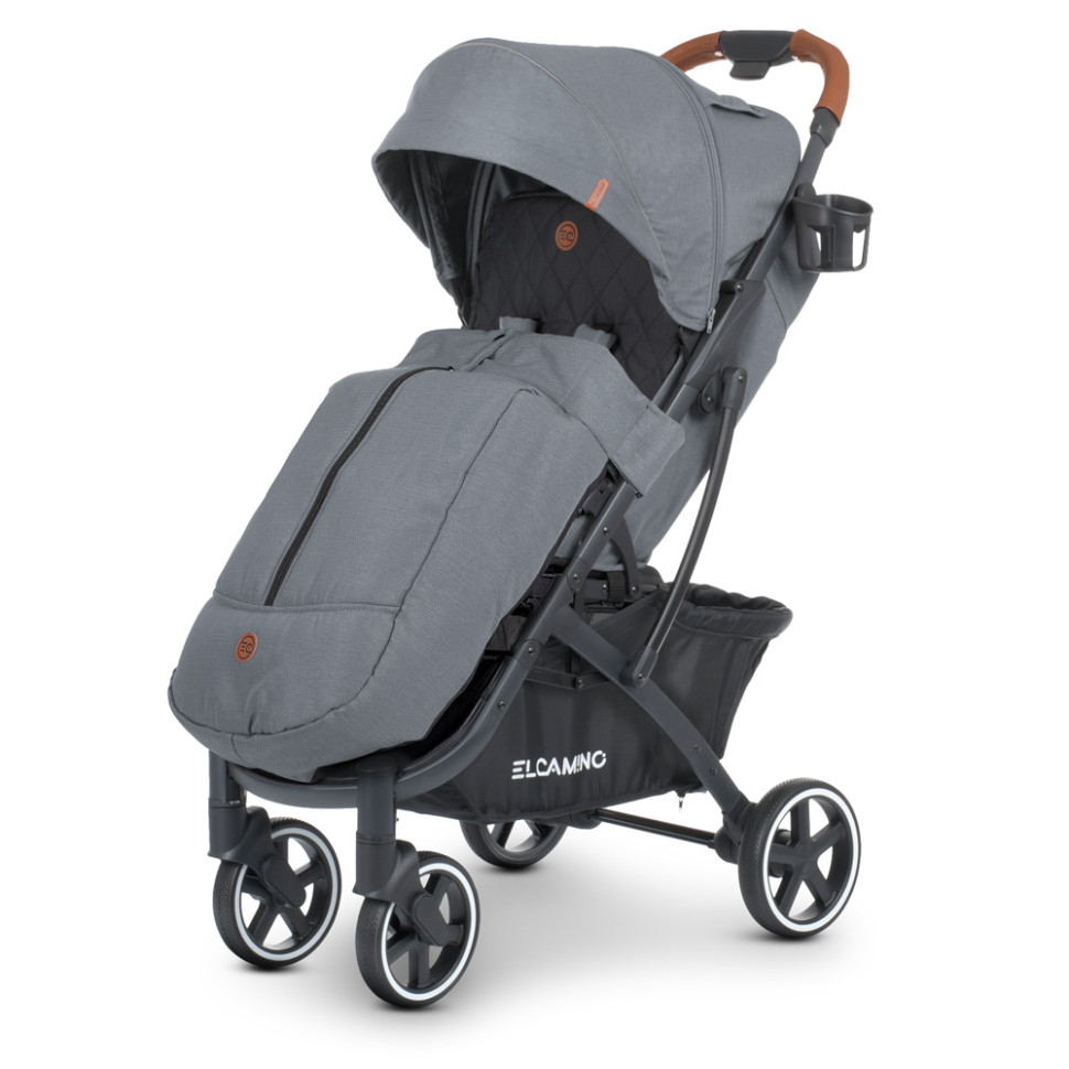 Коляска детская прогулочная EL CAMINO ME 1090-1 Smoke Gray