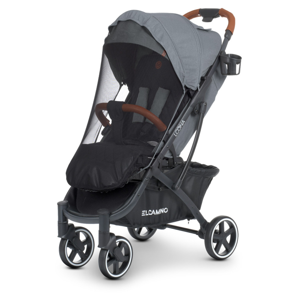 Коляска детская прогулочная EL CAMINO ME 1090-1 Smoke Gray