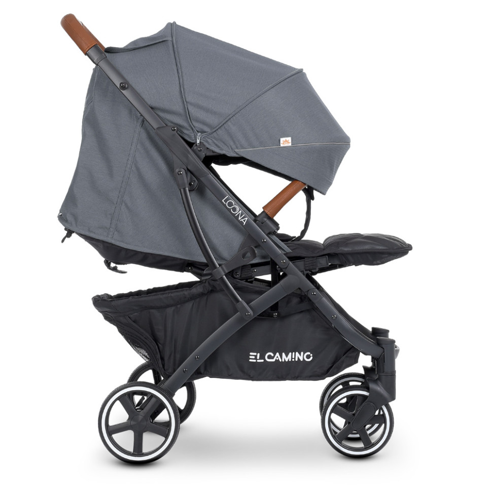 Коляска детская прогулочная EL CAMINO ME 1090-1 Smoke Gray