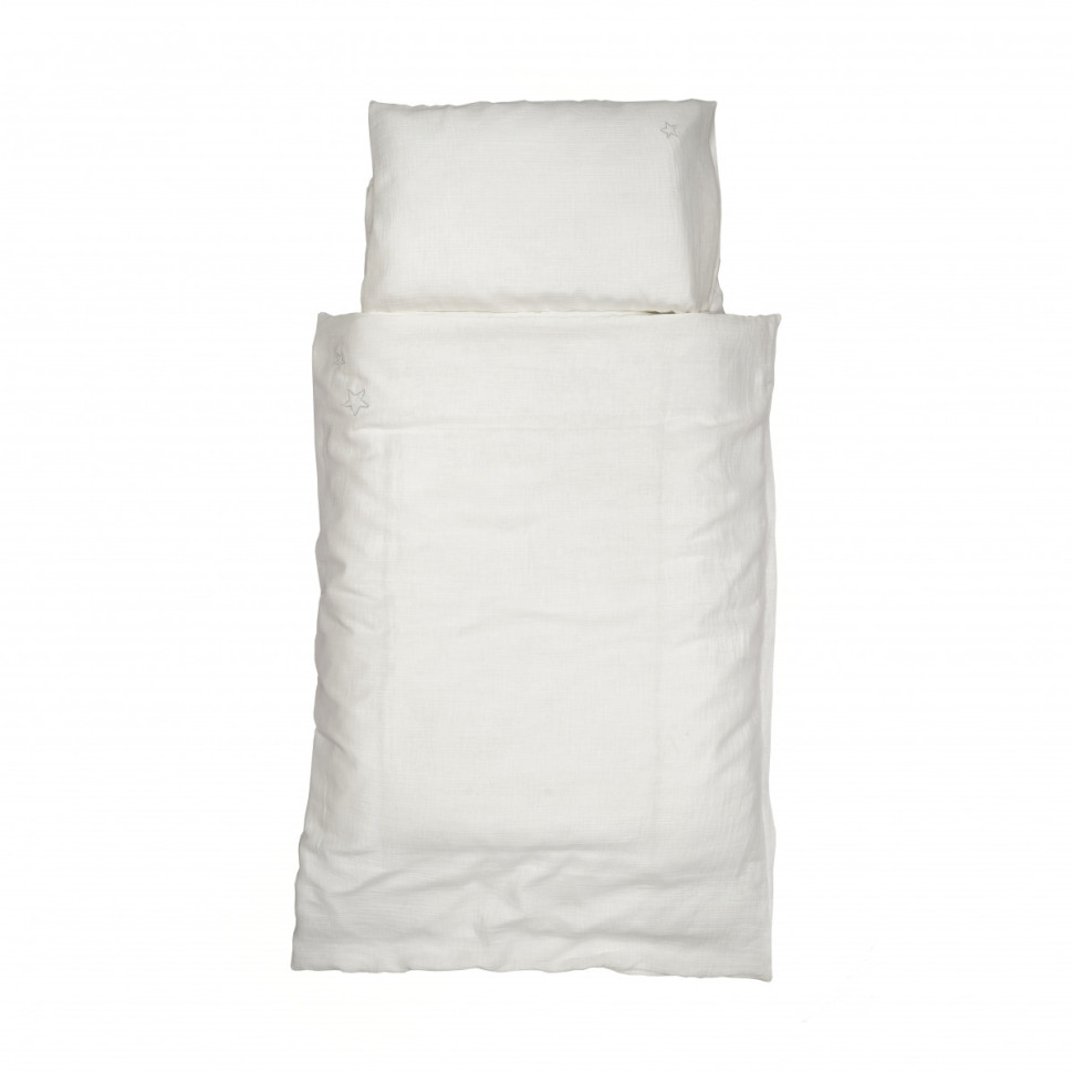 Детский постельный комплект Muslin ecru Twins 3031-TM-202, 3 элемента