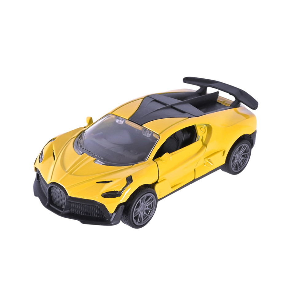 Машинка інерційна Спорткар АВТОПРОМ AP4394(Yellow) масштаб 1:43     