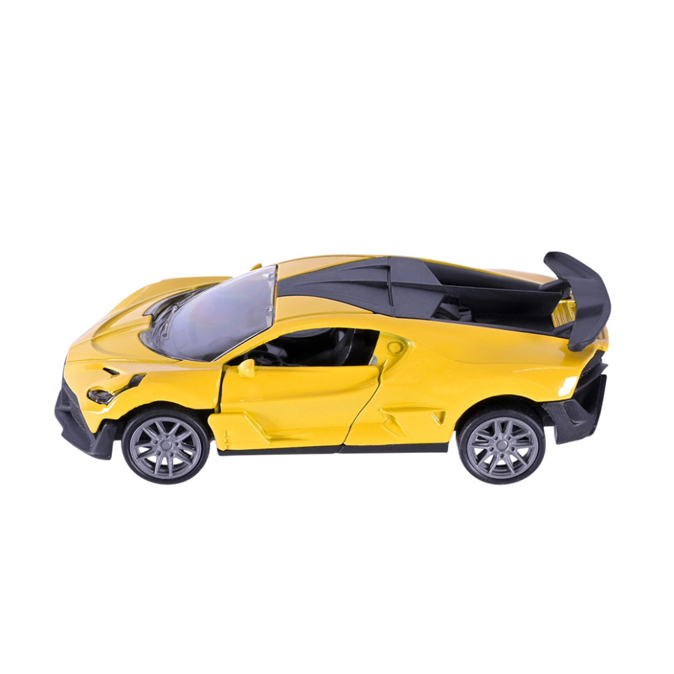 Машинка інерційна Спорткар АВТОПРОМ AP4394(Yellow) масштаб 1:43     