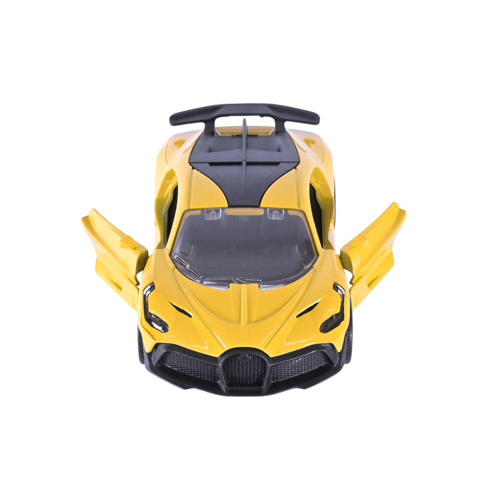 Машинка інерційна Спорткар АВТОПРОМ AP4394(Yellow) масштаб 1:43     