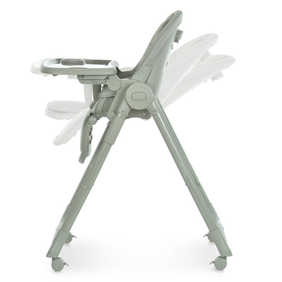 Детский стульчик для кормления CRYSTAL El Camino ME 1037 Nude Green