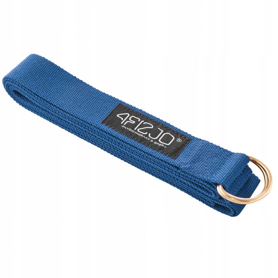 Ремінь для йоги 4FIZJO 4FJ0528 Blue 300 см