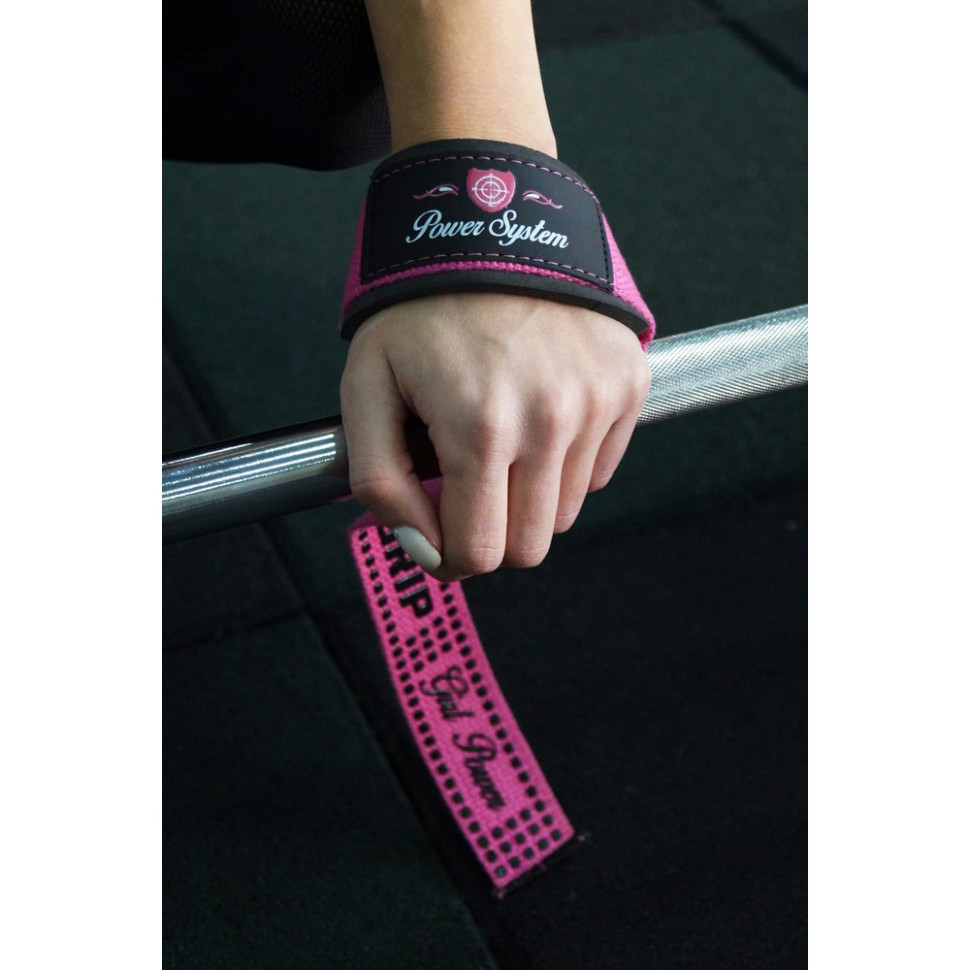 Лямки для тяги G-Power Straps Power System PS-3420_Pink