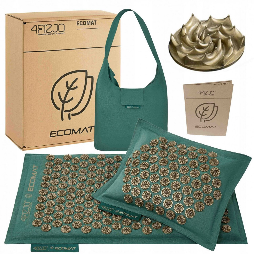 Коврик акупунктурный с подушкой Eco Mat 