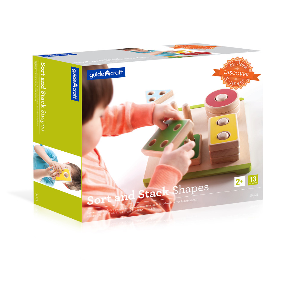 Деревянная логическая пирамидка Manipulatives 