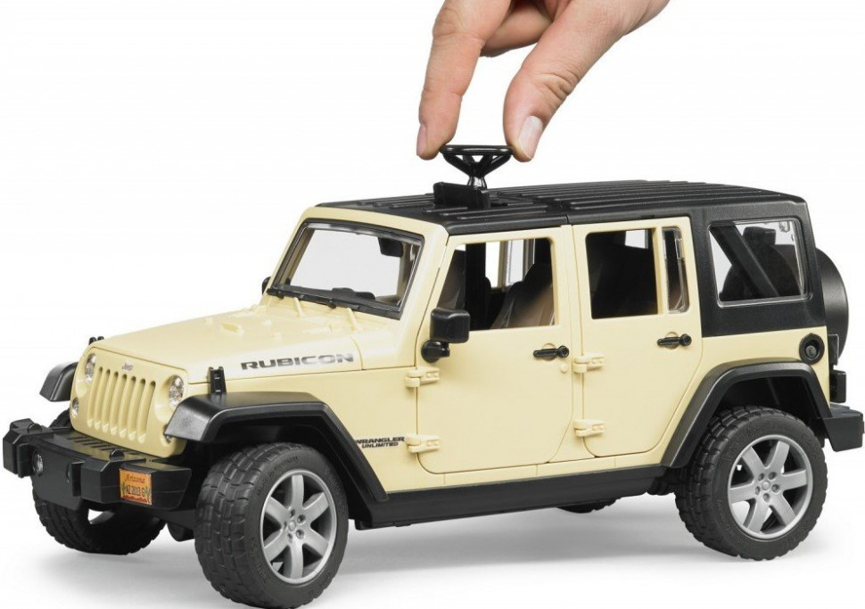 Колекційні моделі машин Джип Wrangler Unlimited Rubicon, М1: 16 02 525