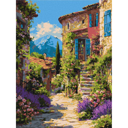 Картина по номерам "Каменная тишина" &copy;art_selena_ua Идейка KHO6440, 30х40 см