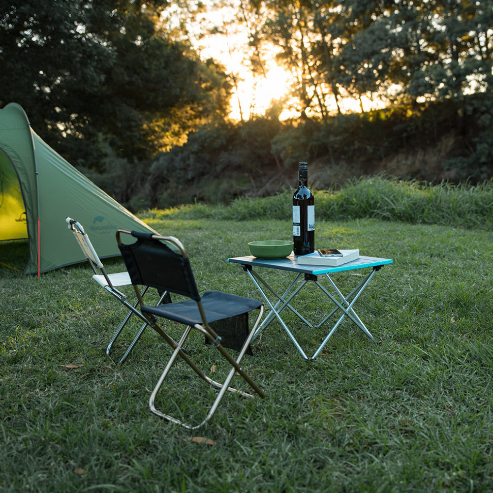 Стол складной для отдыха NH19Z008-Z Naturehike 6927595750773 алюминий, Размер L, черный