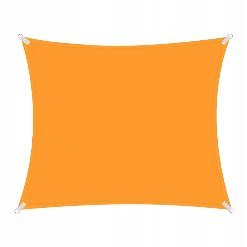 Тент-вітрило тіньове для дому, саду та туризму Springos SN1027, 4 x 4 м, Orange