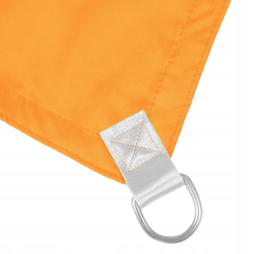 Тент-вітрило тіньове для дому, саду та туризму Springos SN1027, 4 x 4 м, Orange