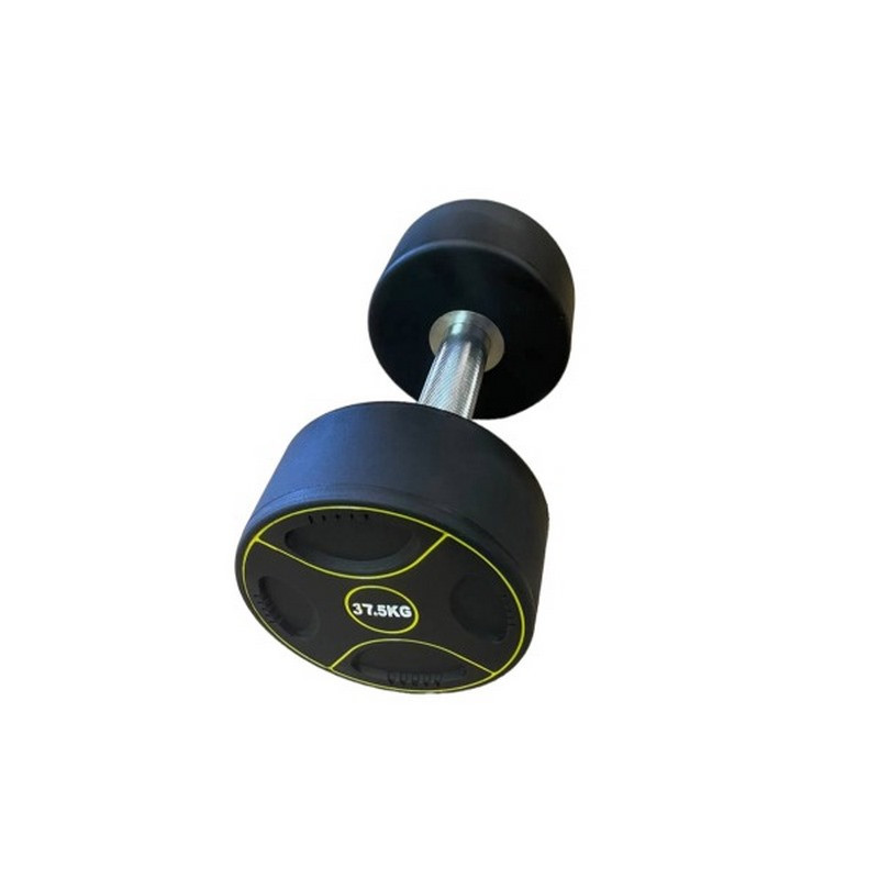 Гантель з уретановим покриттям FF51D4B Fitnessport 131600FS 37,5 кг