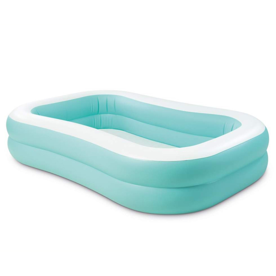 Дитячий надувний басейн Intex 57181(Turquoise) 229 х 152 х 48 см
