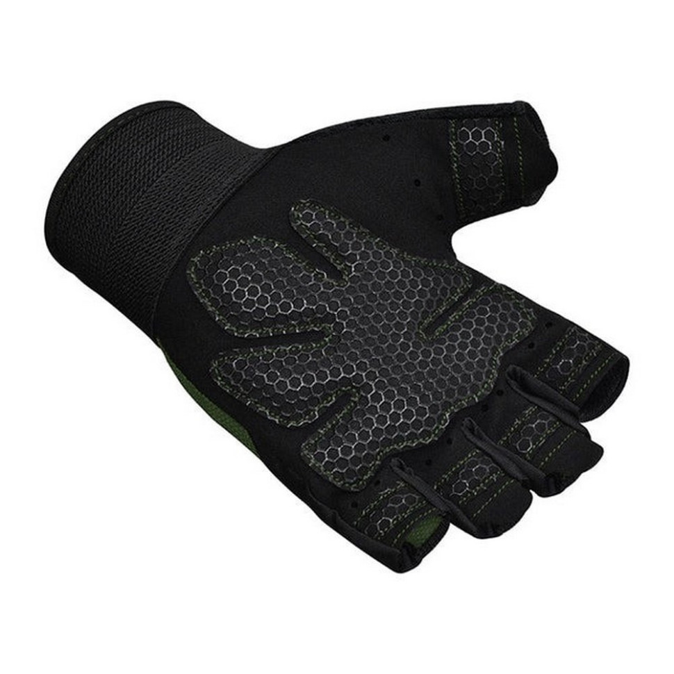 Перчатки для фитнеса W1 Half RDX Inc Limited WGA-W1HB-S+ Black, S