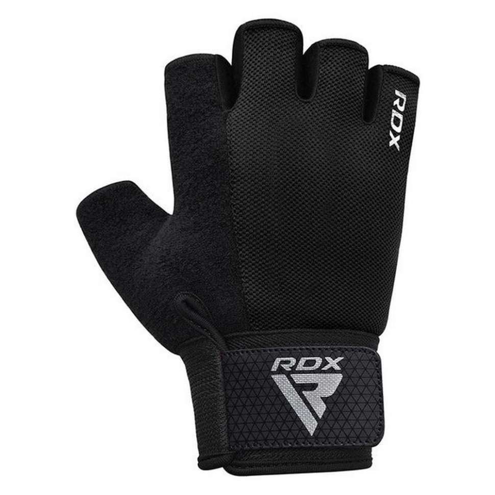 Перчатки для фитнеса W1 Half RDX Inc Limited WGA-W1HB-S+ Black, S