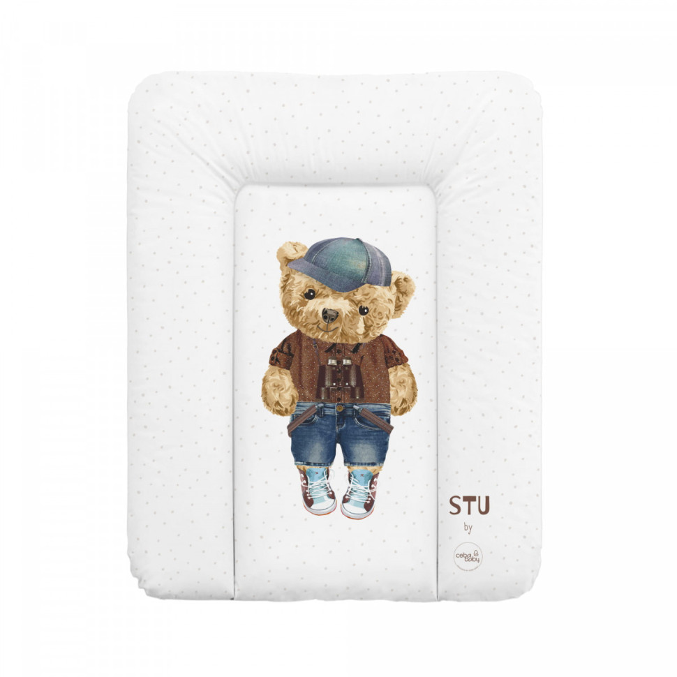 Пеленальный матрас Stu Cebababy W-143-132-683 Fluffy Puffy, 50х70 см