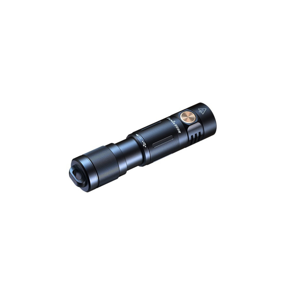Фонарь ручной Fenix E05Rblk, черный