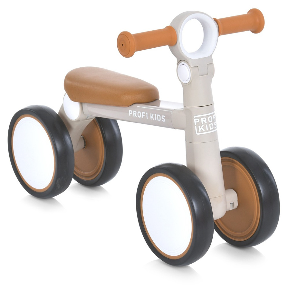 Беговел детский Profi Kids MBB 1020-1 бежевый 7 дюймов