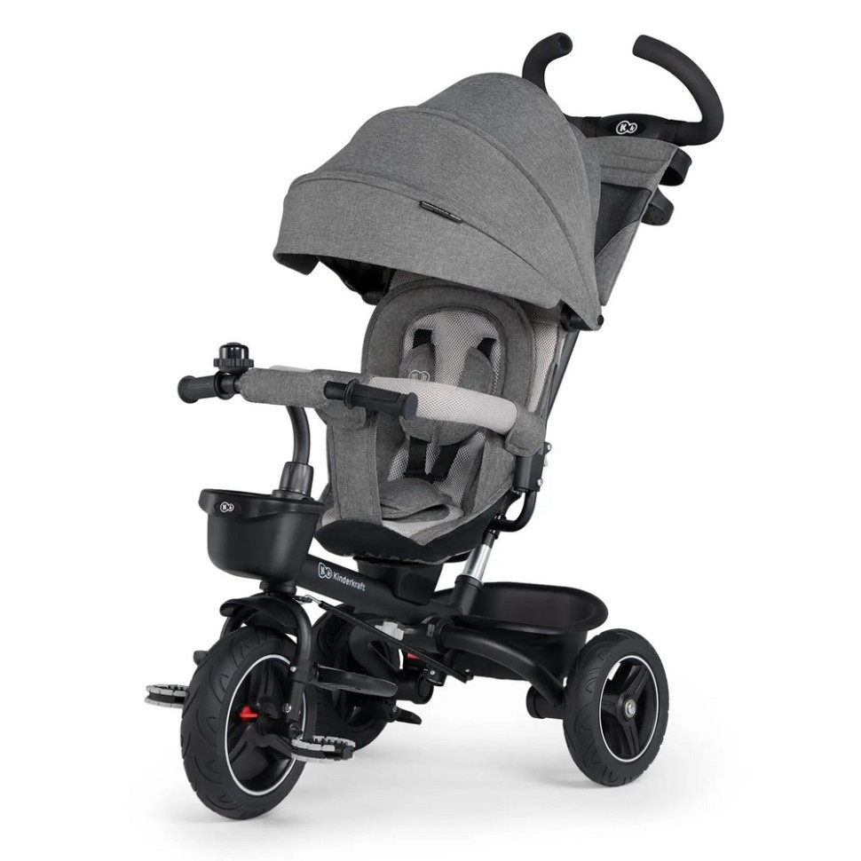Триколісний велосипед «Spinstep Platinum» Kinderkraft KRSPST00GRY0000 Grey