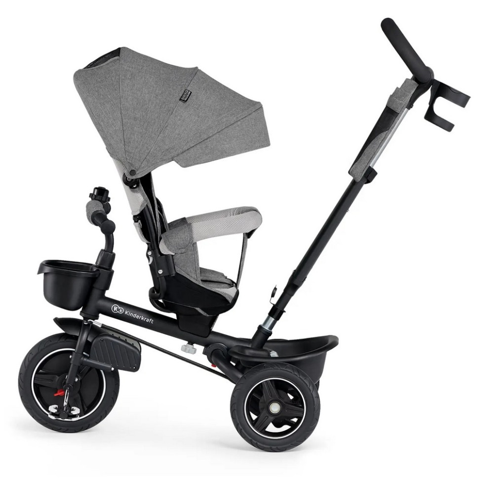 Триколісний велосипед «Spinstep Platinum» Kinderkraft KRSPST00GRY0000 Grey
