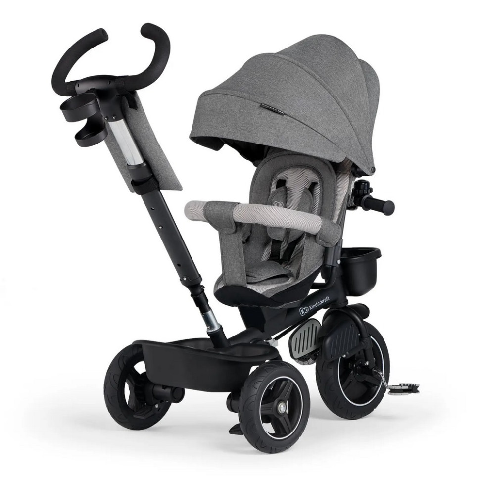 Триколісний велосипед «Spinstep Platinum» Kinderkraft KRSPST00GRY0000 Grey