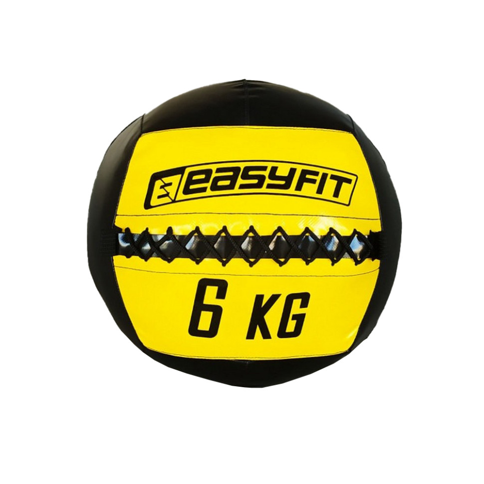 Медичний м'яч Wall Ball (медбол, волболл) EasyFit EF-WB-06, 6 кг
