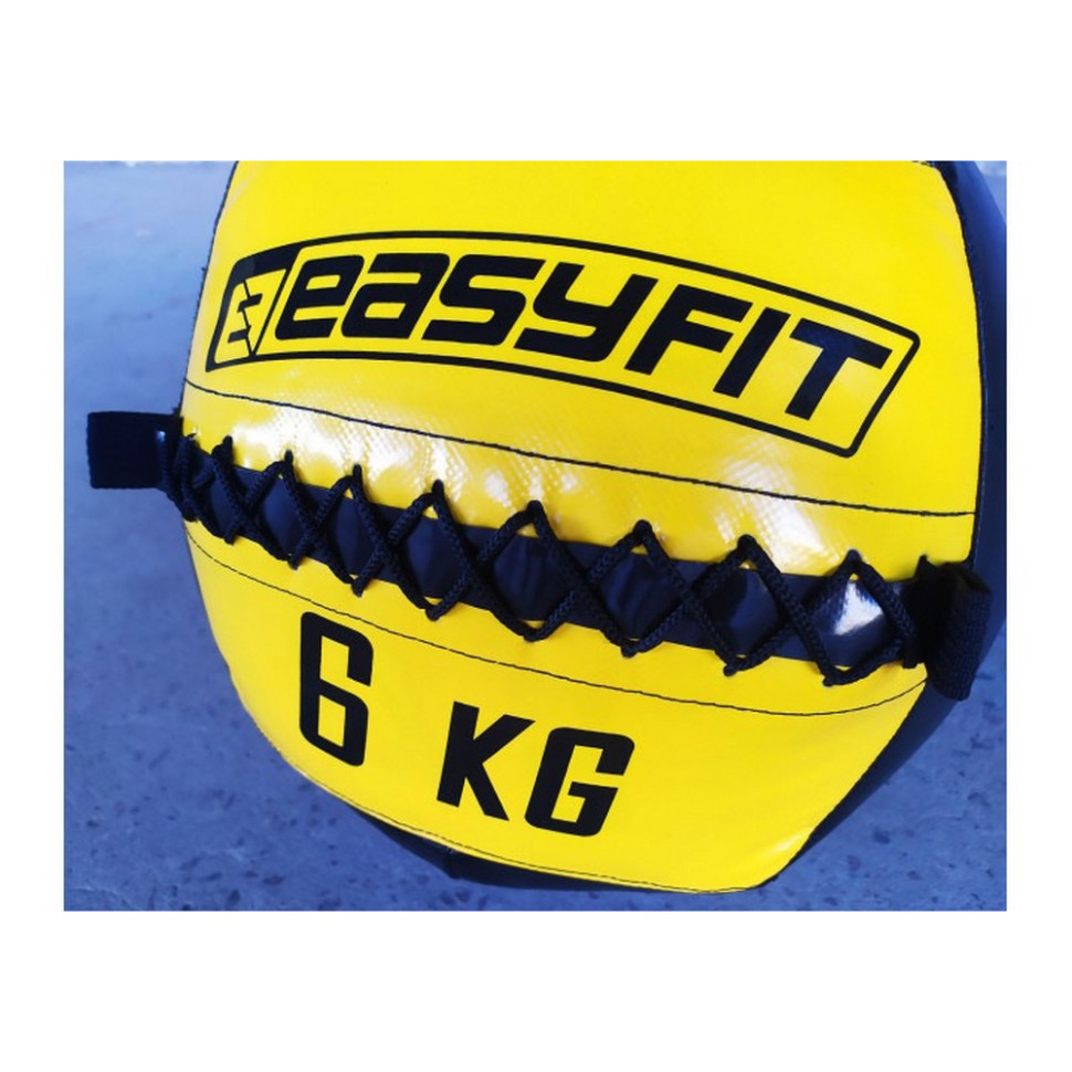 Медичний м'яч Wall Ball (медбол, волболл) EasyFit EF-WB-06, 6 кг